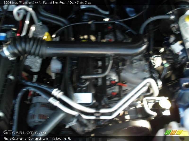 Patriot Blue Pearl / Dark Slate Gray 2004 Jeep Wrangler X 4x4