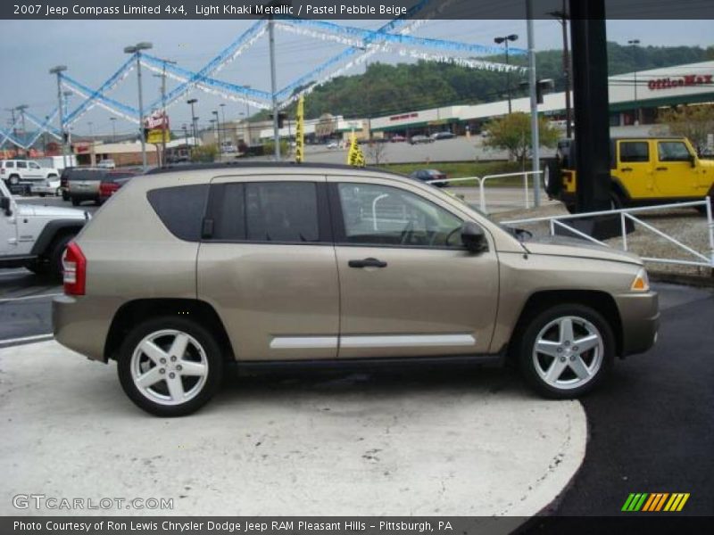 Light Khaki Metallic / Pastel Pebble Beige 2007 Jeep Compass Limited 4x4