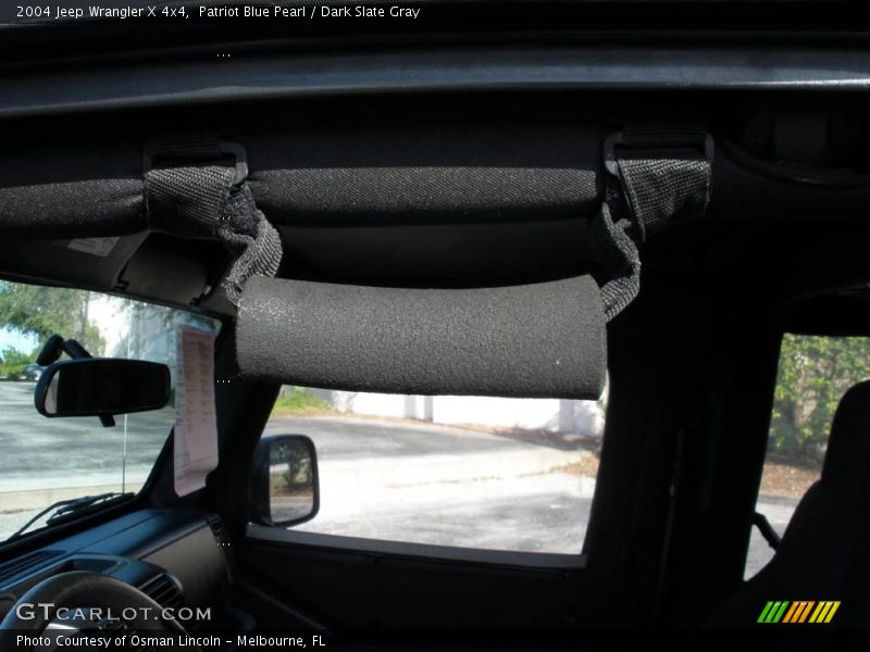 Patriot Blue Pearl / Dark Slate Gray 2004 Jeep Wrangler X 4x4