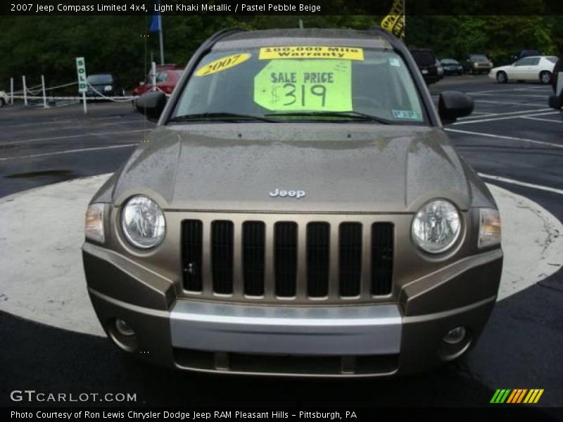 Light Khaki Metallic / Pastel Pebble Beige 2007 Jeep Compass Limited 4x4
