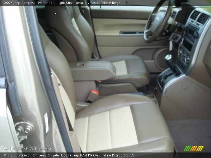 Light Khaki Metallic / Pastel Pebble Beige 2007 Jeep Compass Limited 4x4