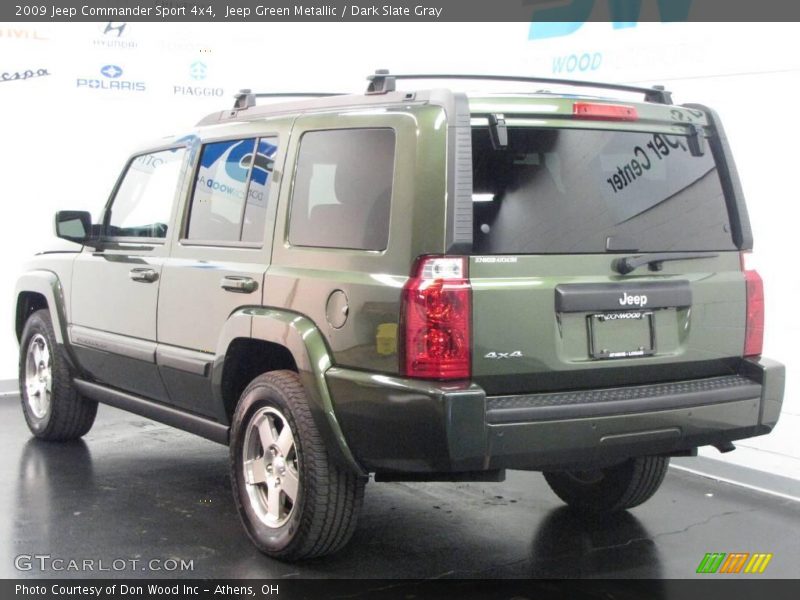 Jeep Green Metallic / Dark Slate Gray 2009 Jeep Commander Sport 4x4