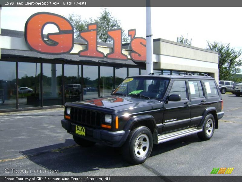 Black / Agate 1999 Jeep Cherokee Sport 4x4