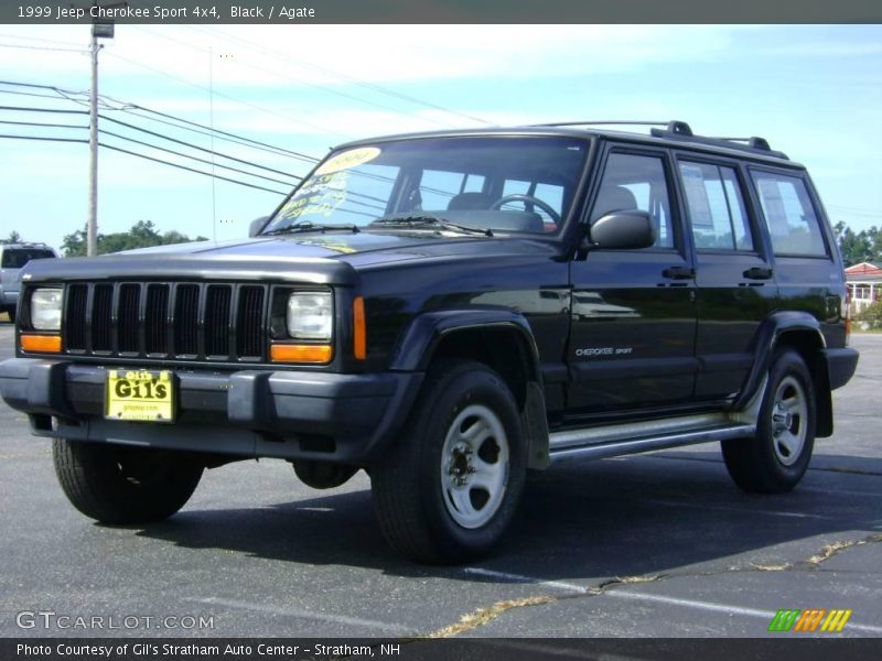 Black / Agate 1999 Jeep Cherokee Sport 4x4