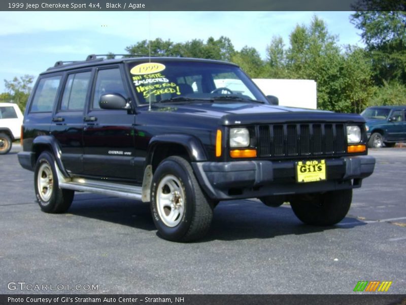 Black / Agate 1999 Jeep Cherokee Sport 4x4