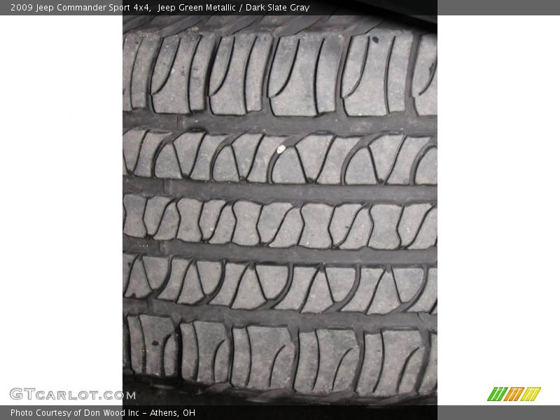 Jeep Green Metallic / Dark Slate Gray 2009 Jeep Commander Sport 4x4