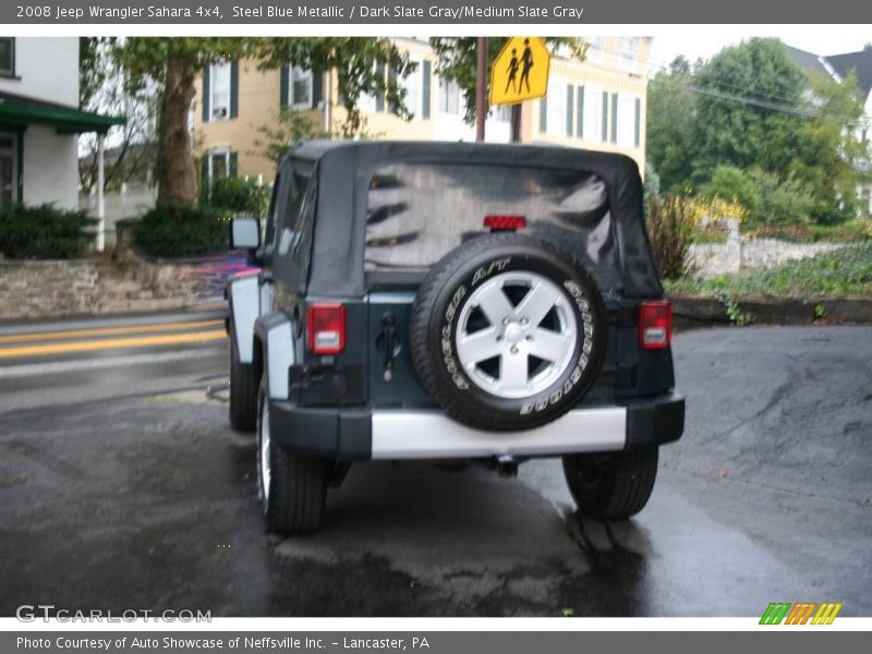 Steel Blue Metallic / Dark Slate Gray/Medium Slate Gray 2008 Jeep Wrangler Sahara 4x4