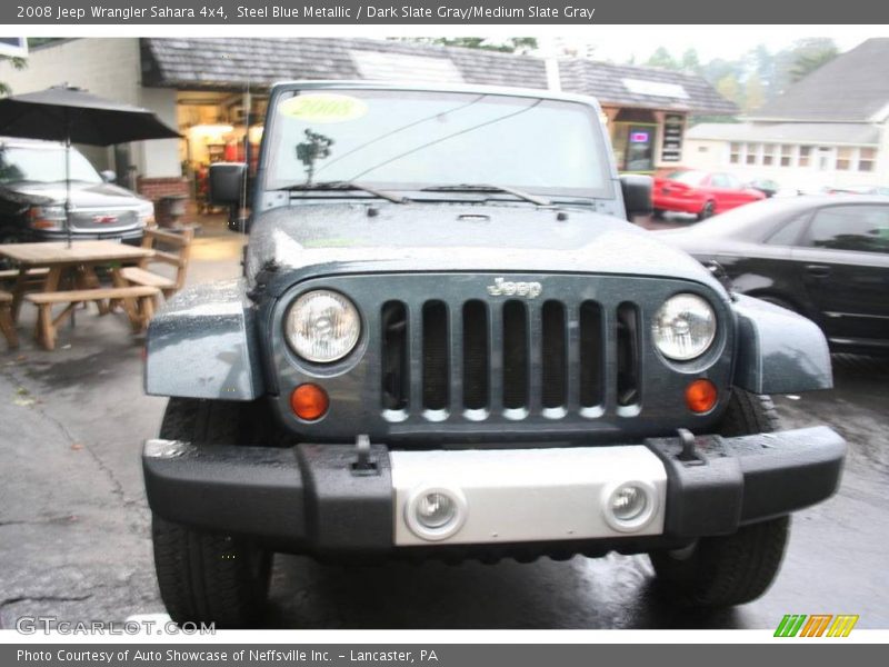 Steel Blue Metallic / Dark Slate Gray/Medium Slate Gray 2008 Jeep Wrangler Sahara 4x4