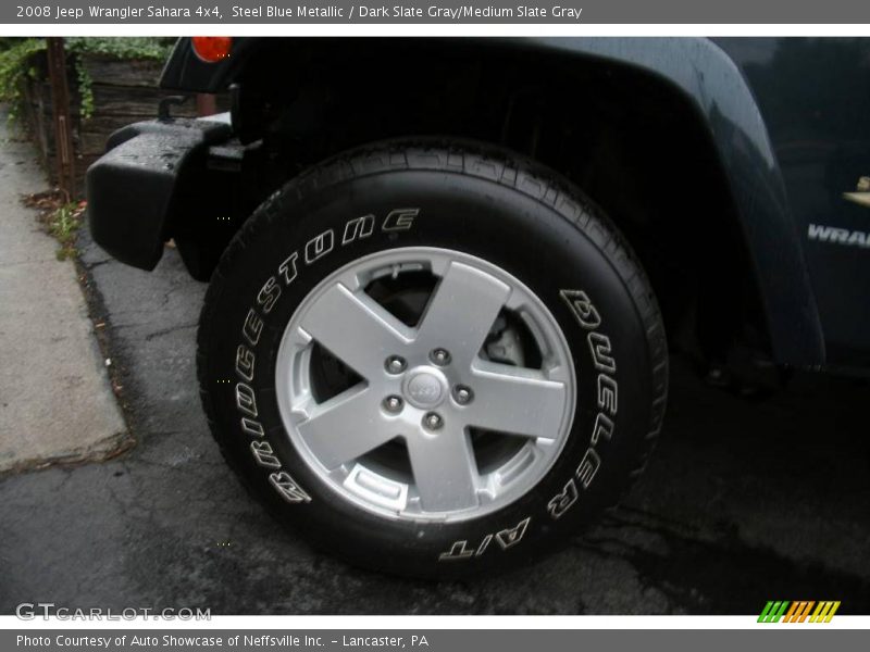 Steel Blue Metallic / Dark Slate Gray/Medium Slate Gray 2008 Jeep Wrangler Sahara 4x4