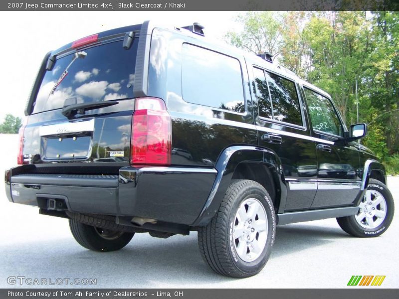 Black Clearcoat / Khaki 2007 Jeep Commander Limited 4x4