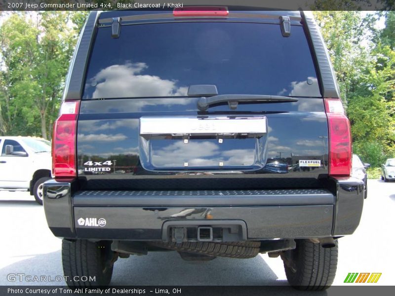 Black Clearcoat / Khaki 2007 Jeep Commander Limited 4x4