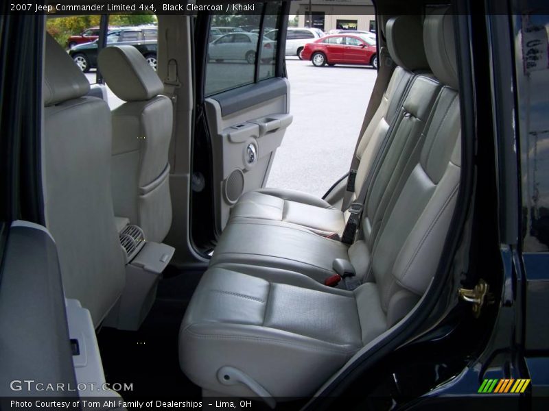 Black Clearcoat / Khaki 2007 Jeep Commander Limited 4x4