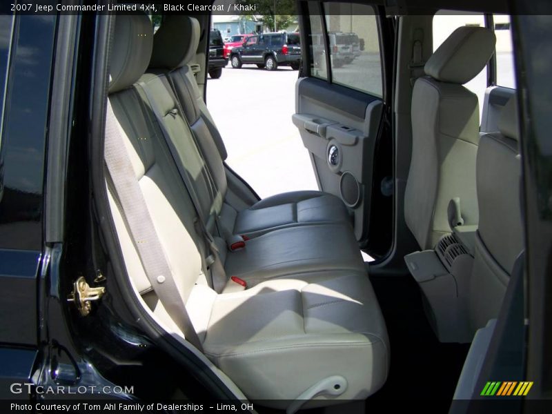 Black Clearcoat / Khaki 2007 Jeep Commander Limited 4x4