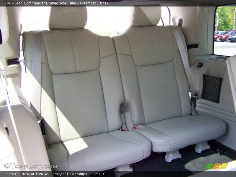 Black Clearcoat / Khaki 2007 Jeep Commander Limited 4x4