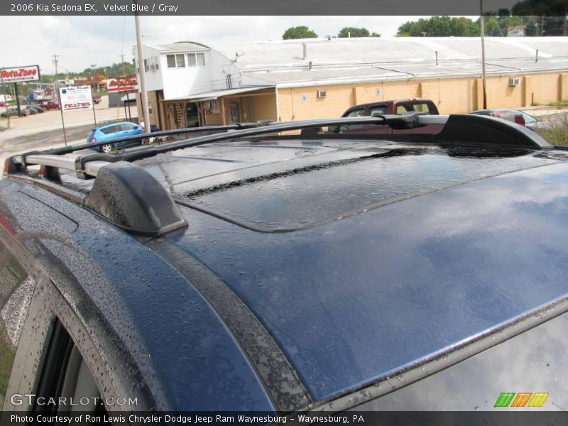 Velvet Blue / Gray 2006 Kia Sedona EX