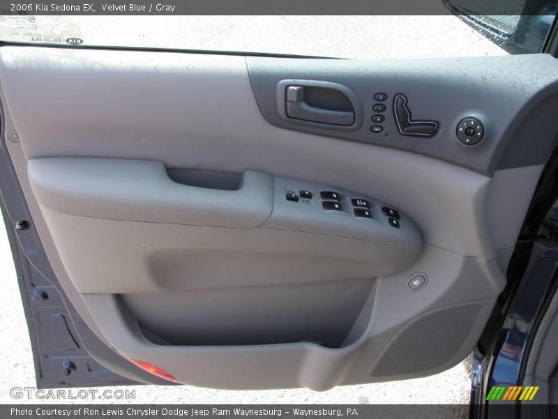 Velvet Blue / Gray 2006 Kia Sedona EX