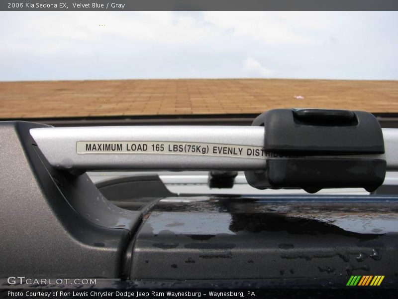Velvet Blue / Gray 2006 Kia Sedona EX