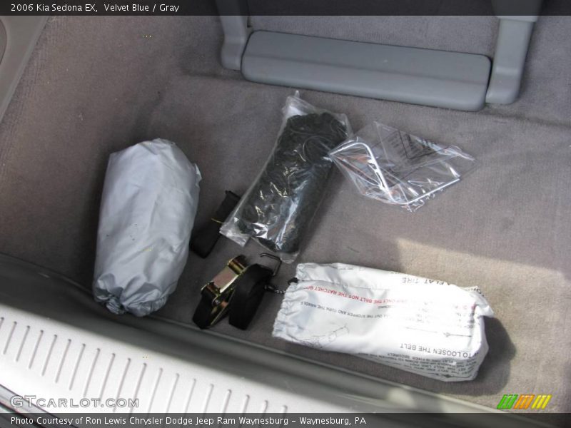 Velvet Blue / Gray 2006 Kia Sedona EX