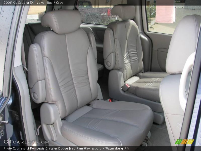 Velvet Blue / Gray 2006 Kia Sedona EX