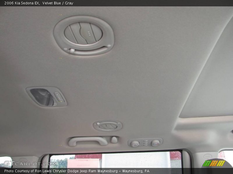 Velvet Blue / Gray 2006 Kia Sedona EX