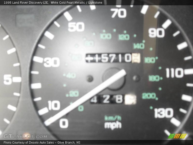 White Gold Pearl Metallic / Lightstone 1998 Land Rover Discovery LSE