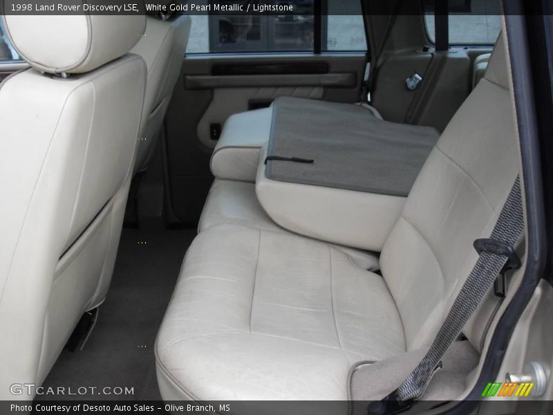 White Gold Pearl Metallic / Lightstone 1998 Land Rover Discovery LSE