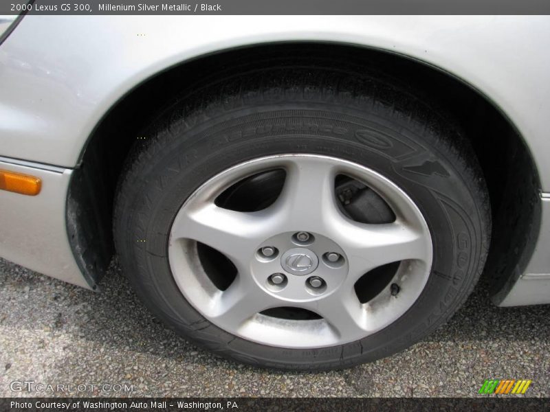 Millenium Silver Metallic / Black 2000 Lexus GS 300