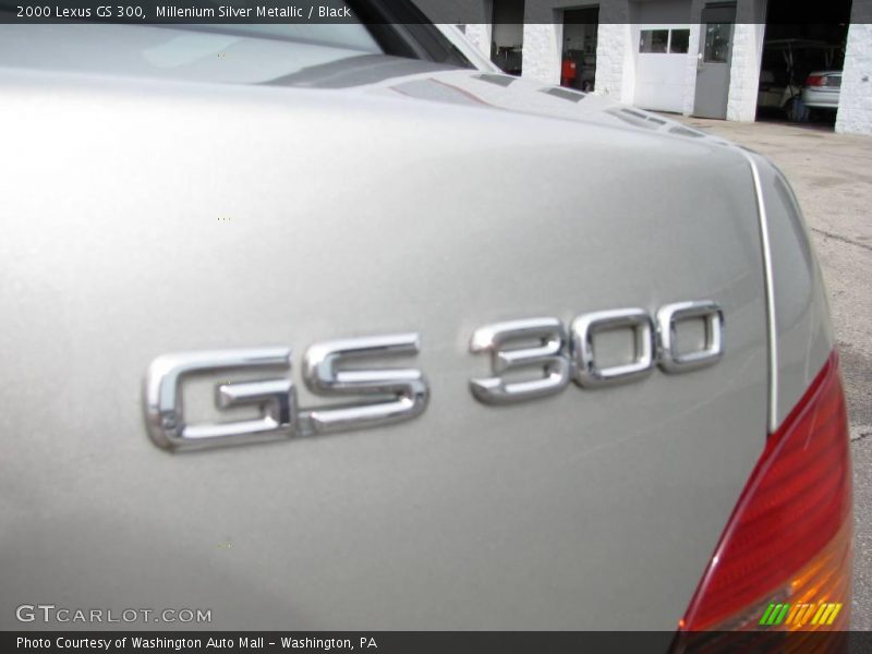 Millenium Silver Metallic / Black 2000 Lexus GS 300