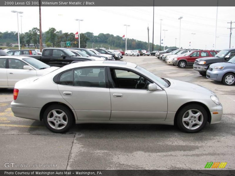 Millenium Silver Metallic / Black 2000 Lexus GS 300