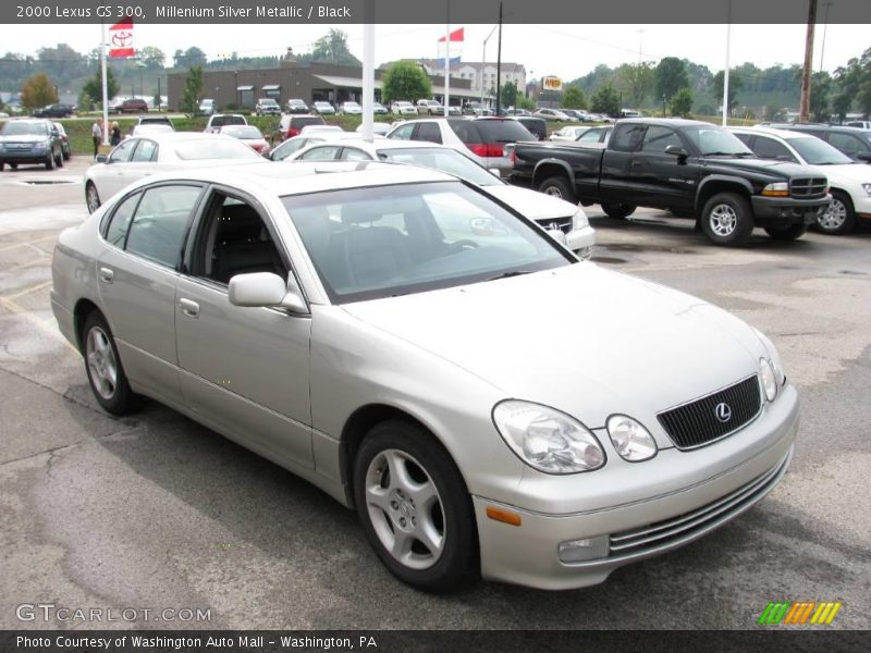Millenium Silver Metallic / Black 2000 Lexus GS 300