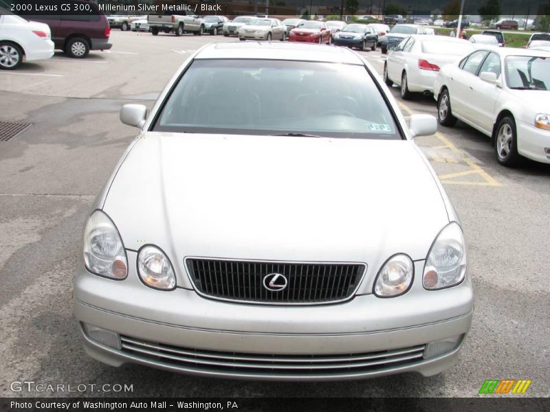 Millenium Silver Metallic / Black 2000 Lexus GS 300
