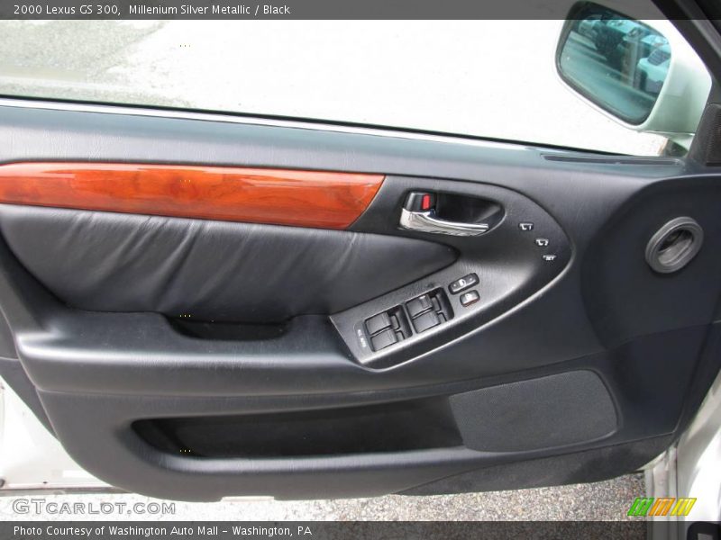 Millenium Silver Metallic / Black 2000 Lexus GS 300