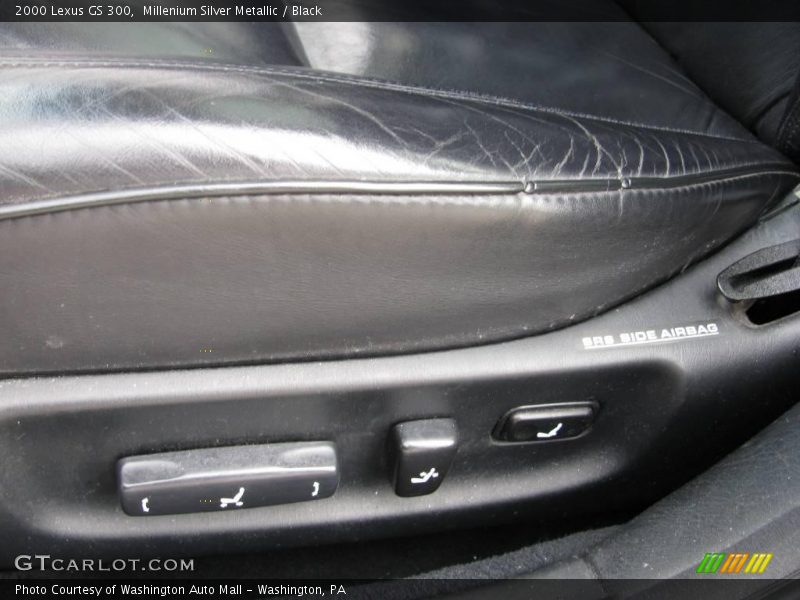 Millenium Silver Metallic / Black 2000 Lexus GS 300