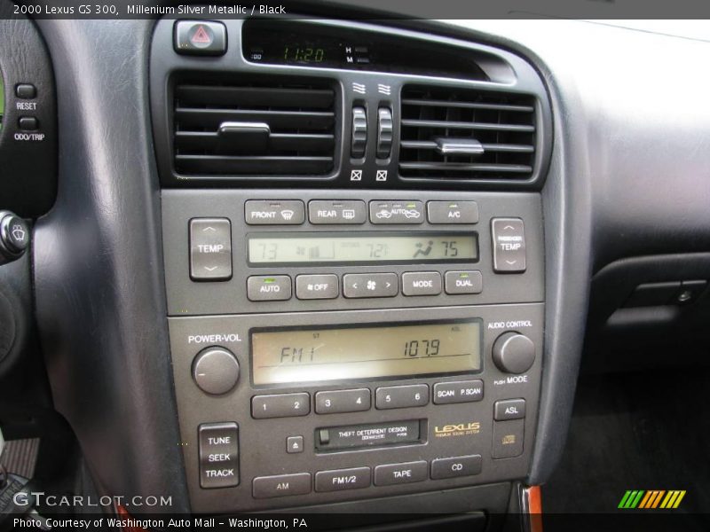Millenium Silver Metallic / Black 2000 Lexus GS 300