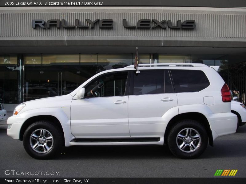 Blizzard White Pearl / Dark Gray 2005 Lexus GX 470