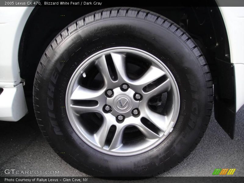 Blizzard White Pearl / Dark Gray 2005 Lexus GX 470