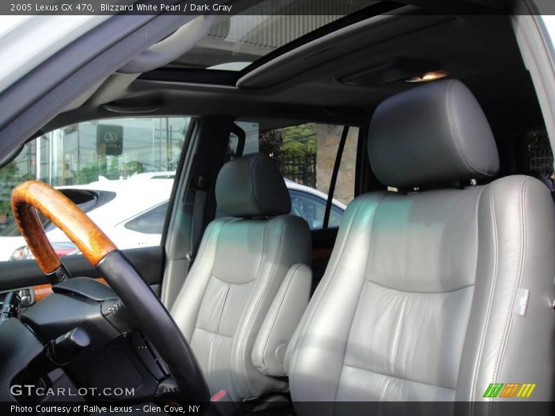 Blizzard White Pearl / Dark Gray 2005 Lexus GX 470