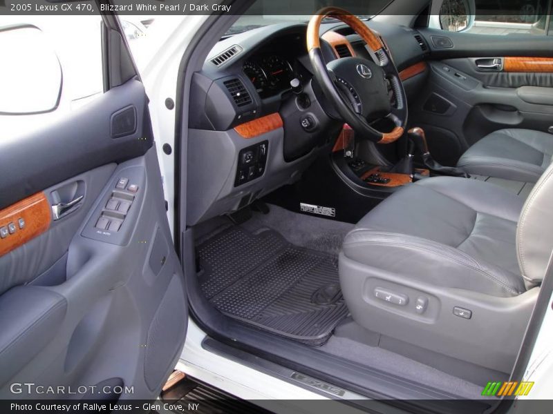 Blizzard White Pearl / Dark Gray 2005 Lexus GX 470