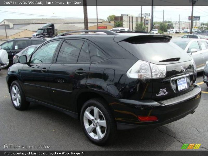 Black Onyx / Light Gray 2007 Lexus RX 350 AWD