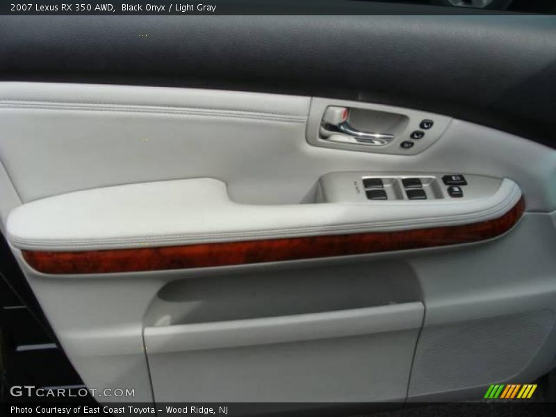 Black Onyx / Light Gray 2007 Lexus RX 350 AWD