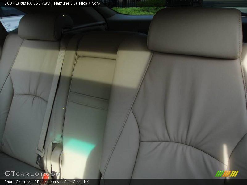 Neptune Blue Mica / Ivory 2007 Lexus RX 350 AWD