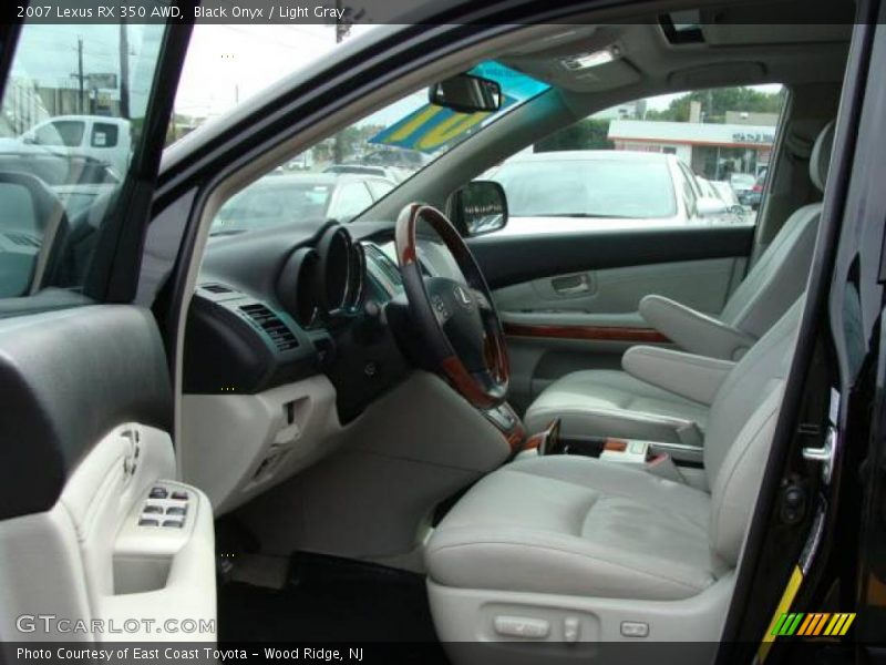 Black Onyx / Light Gray 2007 Lexus RX 350 AWD