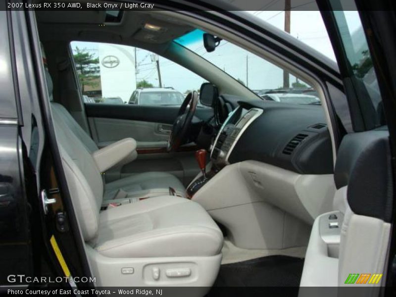 Black Onyx / Light Gray 2007 Lexus RX 350 AWD