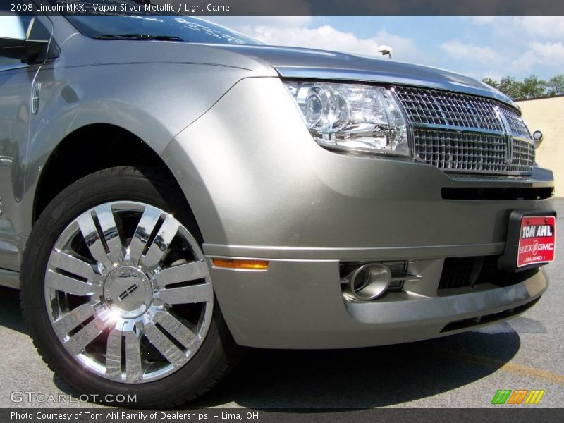 Vapor Silver Metallic / Light Camel 2008 Lincoln MKX