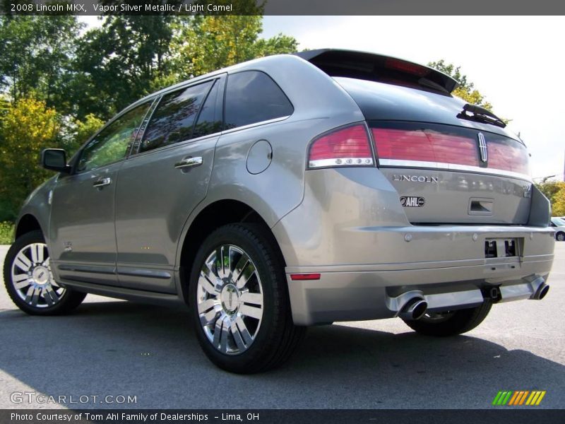 Vapor Silver Metallic / Light Camel 2008 Lincoln MKX