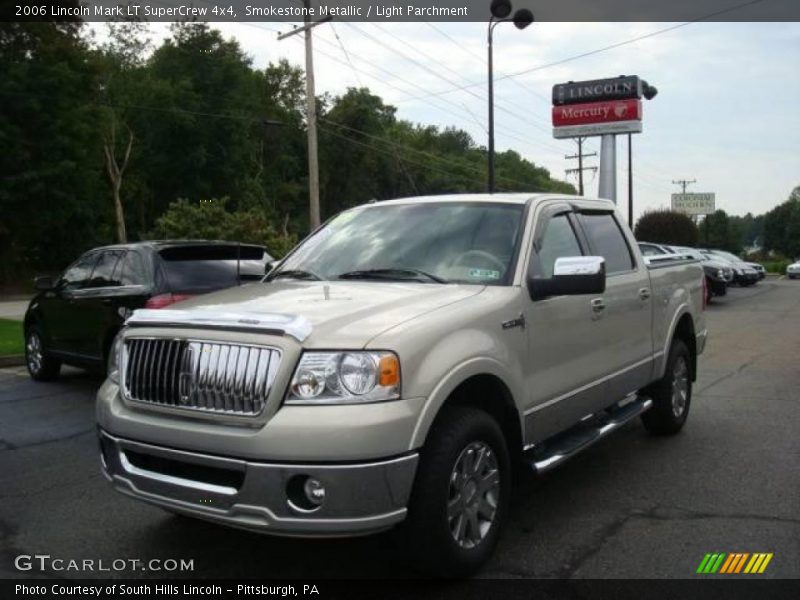 Smokestone Metallic / Light Parchment 2006 Lincoln Mark LT SuperCrew 4x4