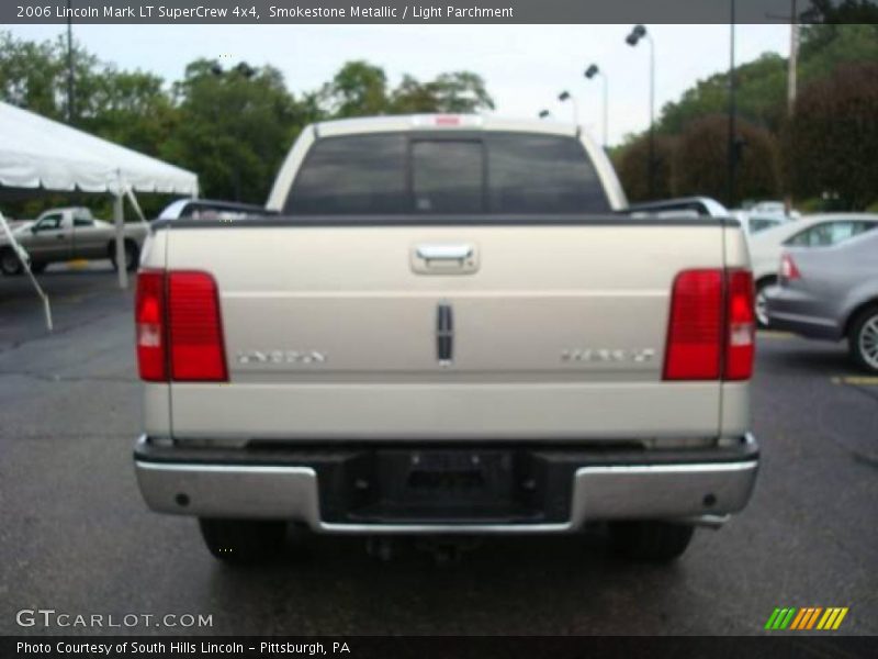 Smokestone Metallic / Light Parchment 2006 Lincoln Mark LT SuperCrew 4x4