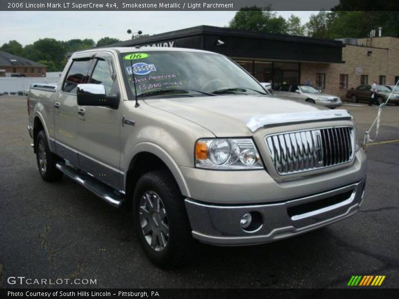 Smokestone Metallic / Light Parchment 2006 Lincoln Mark LT SuperCrew 4x4