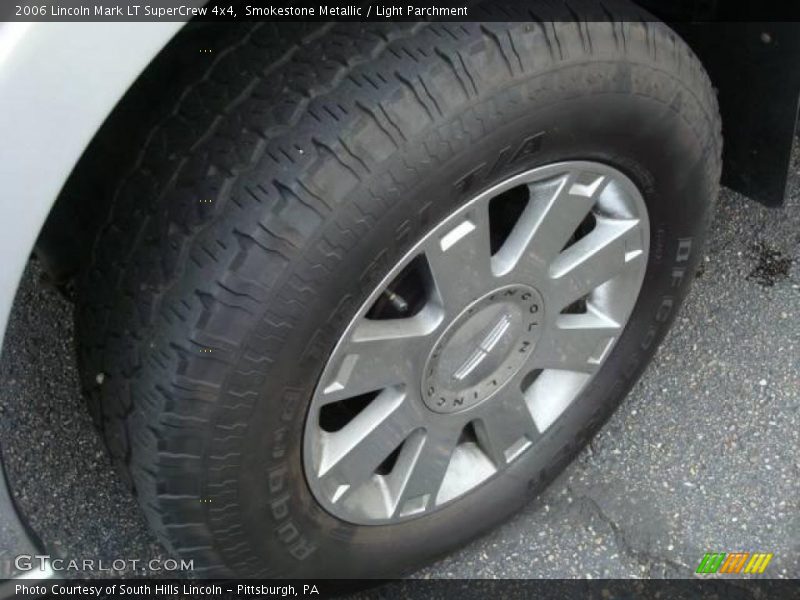 Smokestone Metallic / Light Parchment 2006 Lincoln Mark LT SuperCrew 4x4