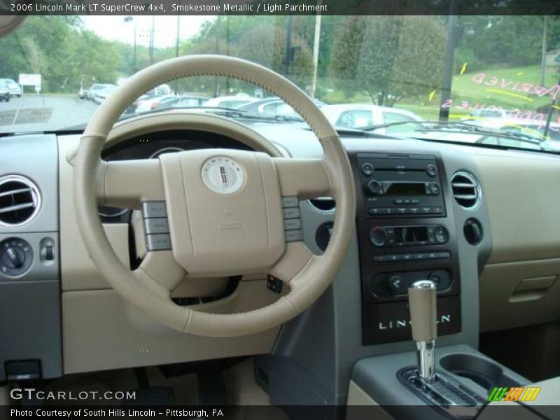 Smokestone Metallic / Light Parchment 2006 Lincoln Mark LT SuperCrew 4x4